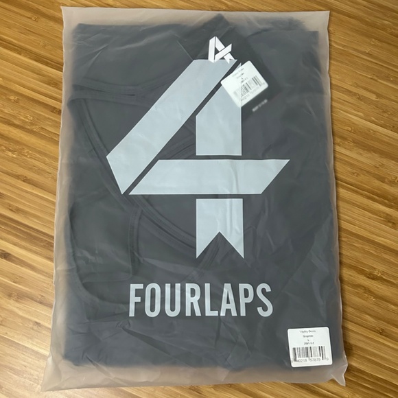 NWT FOURLAPS VITALITY DRESS GRAPHITE - Picture 7 of 9